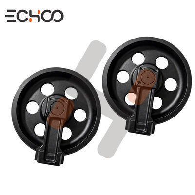 Ruota tendicinghia 81M9-13050 per mini escavatore Hyundai R60-5 | Fornitore all'ingrosso di componenti del sottocarro, tendicinghia anteriore